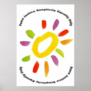 Affiche intérieure de quaker d'Iight