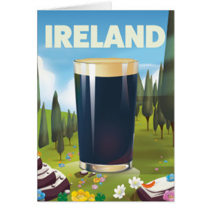 Affiche Irlande Pint Travel