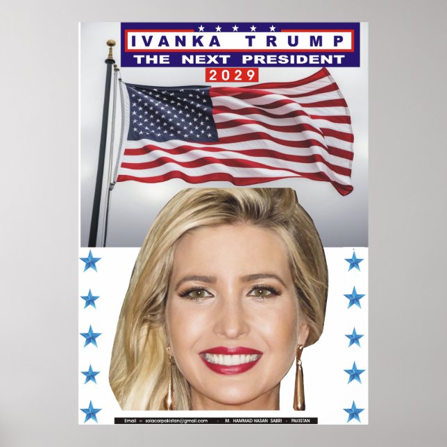 affiche ivanka trump (Devant)