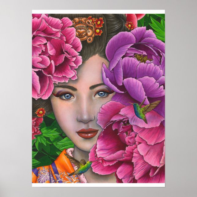 Affiche "Jardin secret" (Devant)