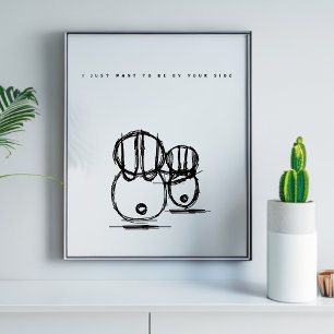 Affiche   Je veux juste être à tes côtés