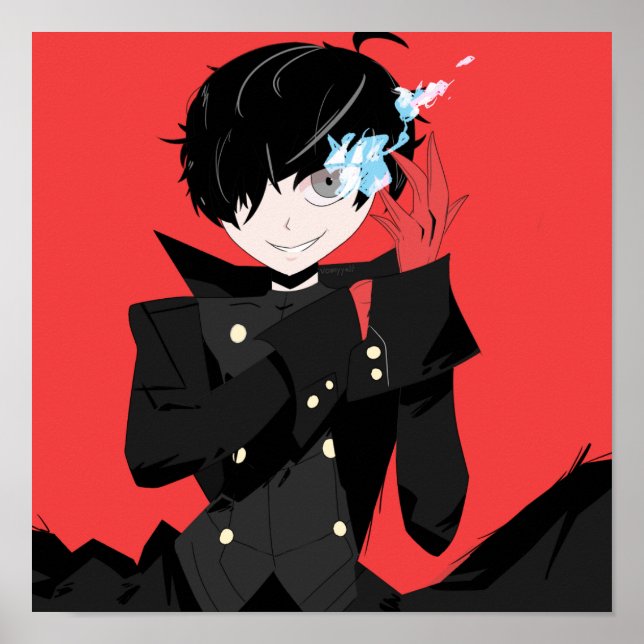 affiche joker persona 5 art (Devant)
