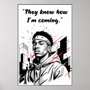 Affiche Kay Flock – Ils savent comment j'arrive