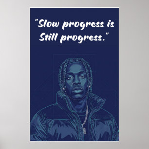 Affiche Kay Flock – Un progrès lent est toujours u