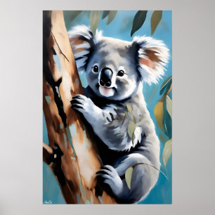 Affiche   Koala   Art