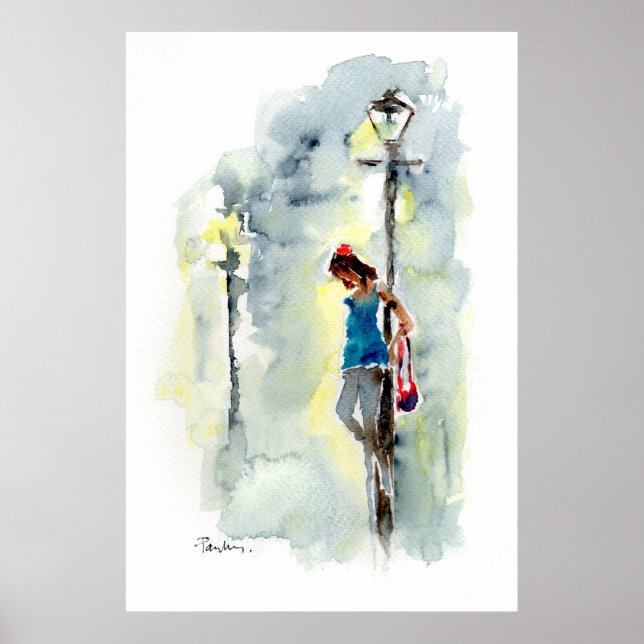 Affiche 'La fille' (Devant)