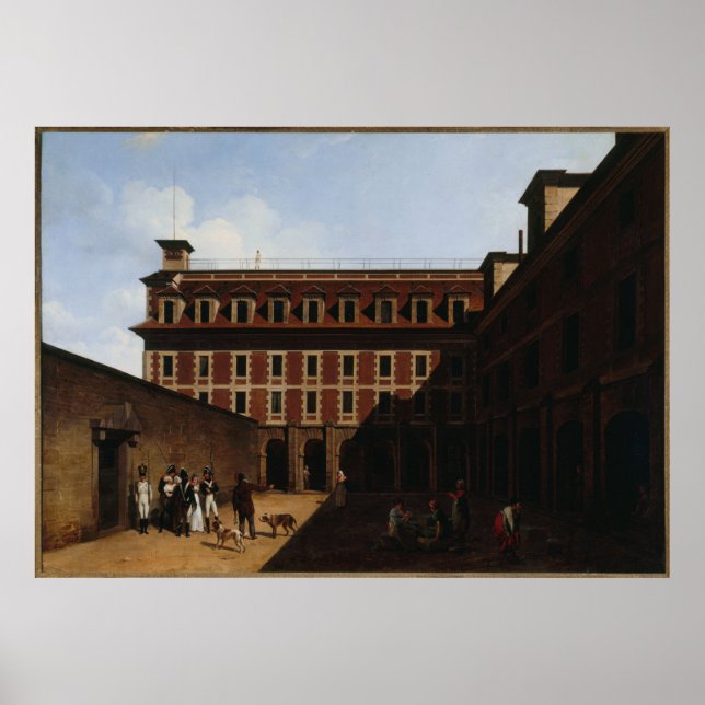 Affiche La prison Madelonnettes, rue des Fontaines (Devant)