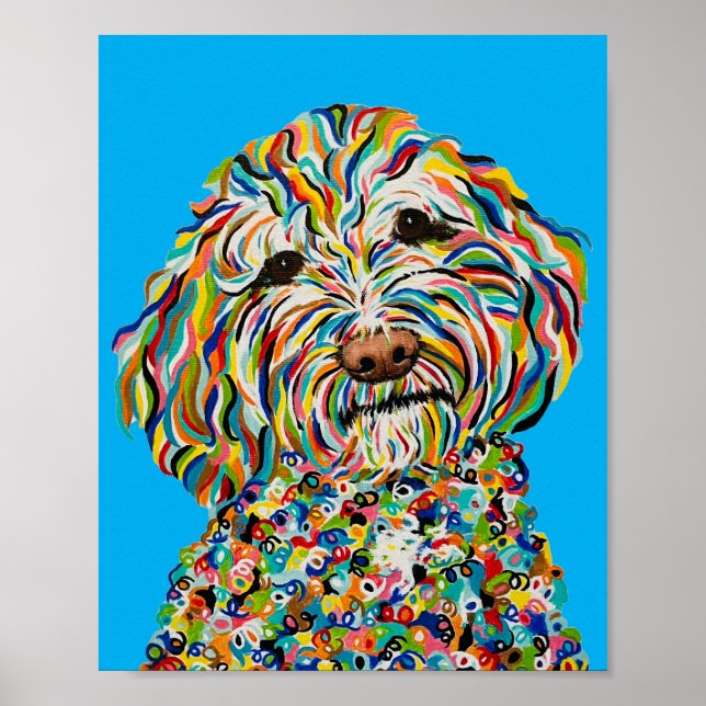Affiche Labradoodle (Devant)