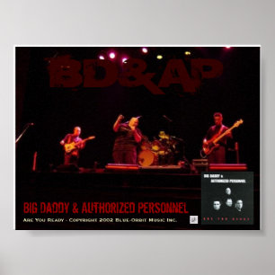 Affiche - le concert de BD&AP "sont vous