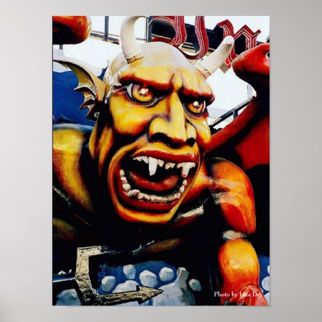 Affiche 'L'Enfer de Dante' (Devant)