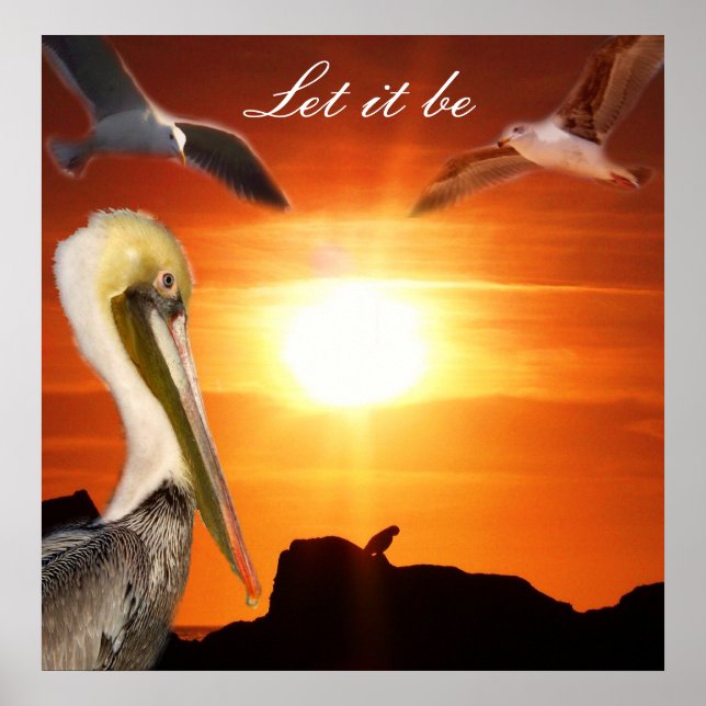 Affiche Let It Be (Devant)