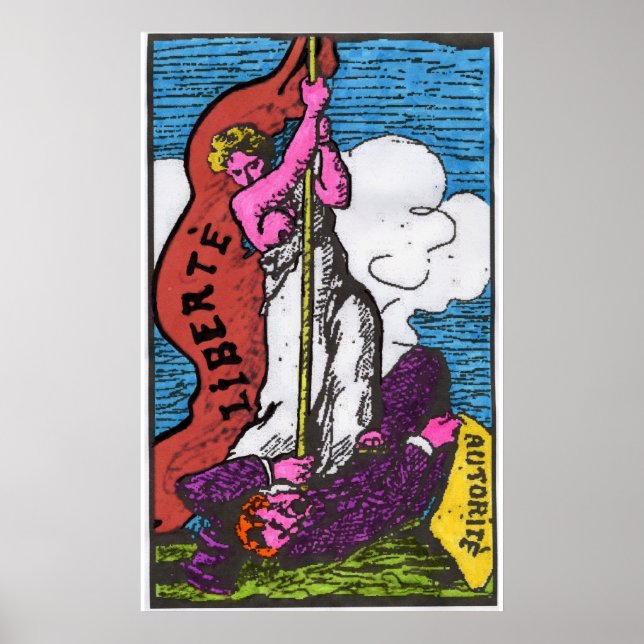 affiche liberte (liberté) (Devant)