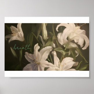 Affiche Lily - Sérénité Esthétique Art Mural Calme