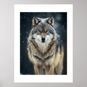 Affiche Loup de Yellowstone