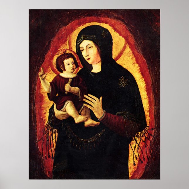 Affiche Madonna et Enfant (Devant)