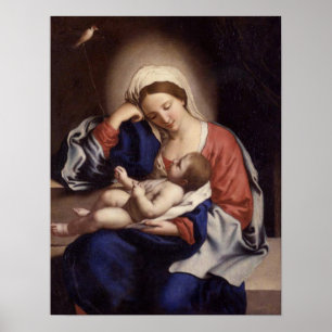 Affiche Madonna et Enfant