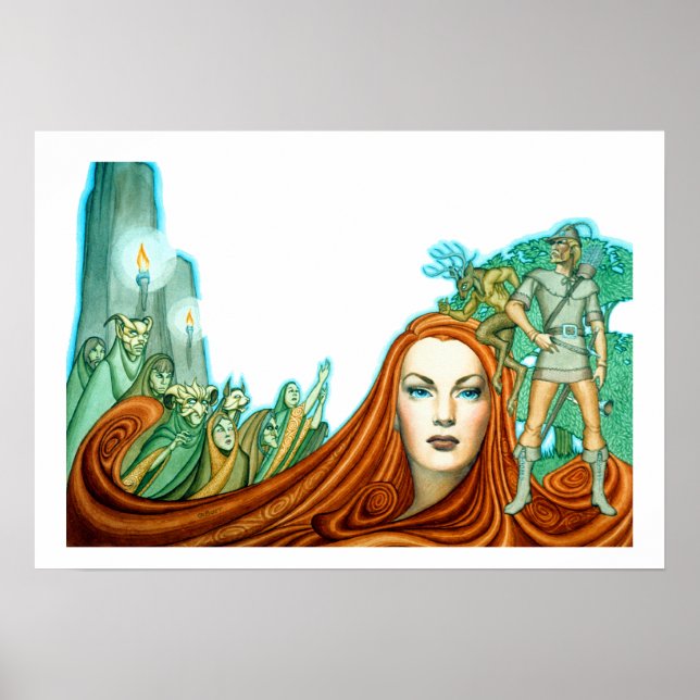 Affiche magique celtique (Devant)
