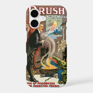 Affiche Magique Vintage, Brosse, Roi des Sorciers