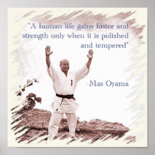 Affiche Mais Oyama Human Life