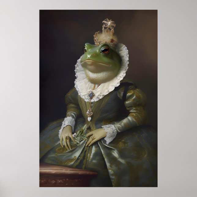 Affiche Majestic Queen Frog (Devant)