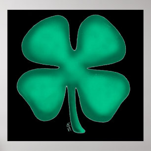 Affiche mate Black Irish