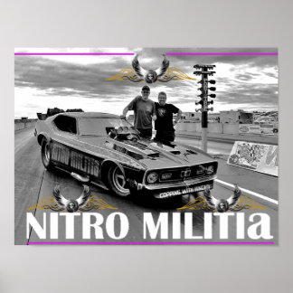 affiche matte NITRO MILITIA #9