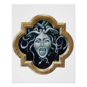 Affiche Medusa par Nefertara