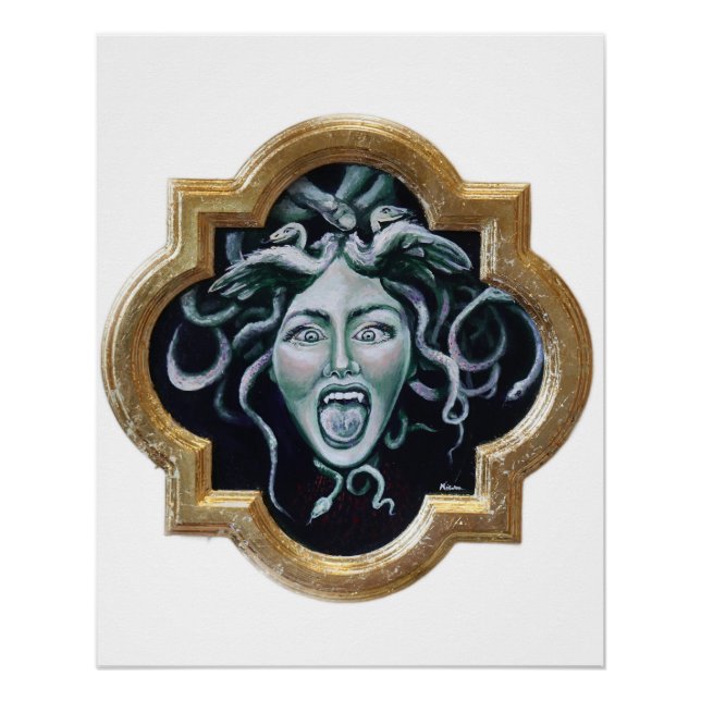 Affiche Medusa par Nefertara (Devant)