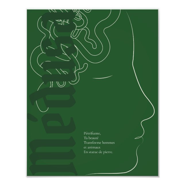 Affiche Médusa Photo Print (Front)