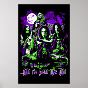 Affiche Metal Legends - Les Morts Vivent Encore !