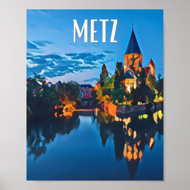 Affiche Metz Photo Vintage (Devant)