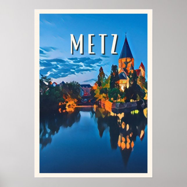 Affiche Metz Photo Vintage  Poster (Front)