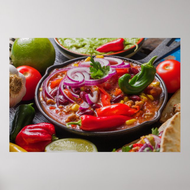 Affiche mexicaine sur la nourriture 3/3 (Devant)