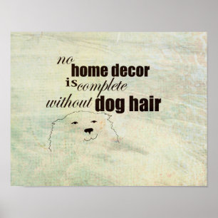 affiche mignonne pour les propriétaires de chiens 