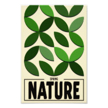 Affiche minimaliste Nature – Printemps art mural b