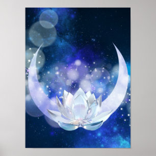 Affiche Moonlit Bloom