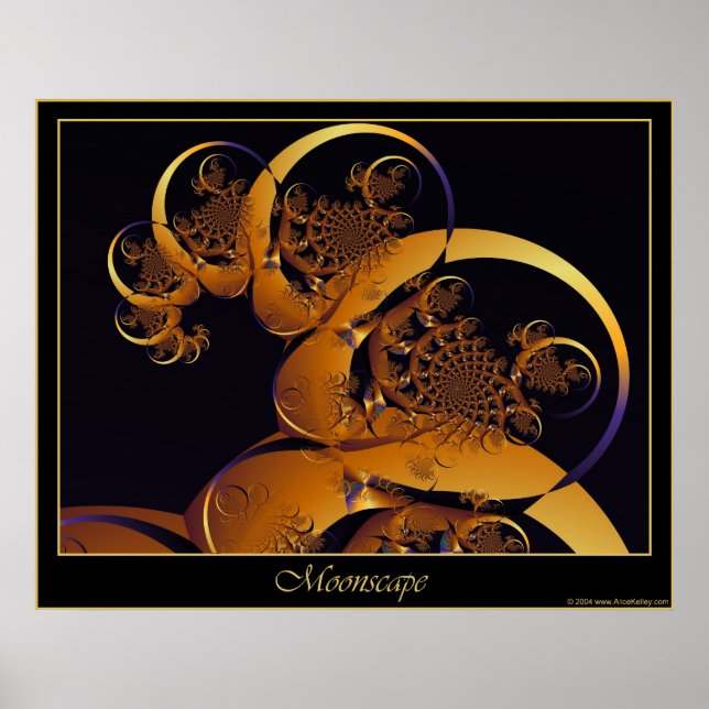 Affiche Moonscape (Devant)