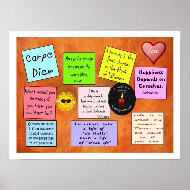 Affiche motivante (Devant)