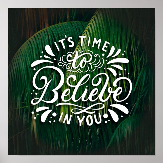Affiche motivationnelle (Devant)