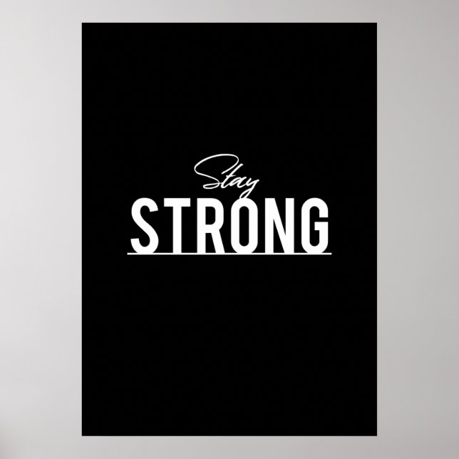 Affiche motivationnelle de l'entraînement (Devant)