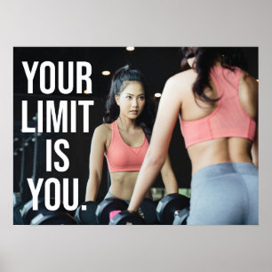 Affiche motivationnelle de l'entraînement