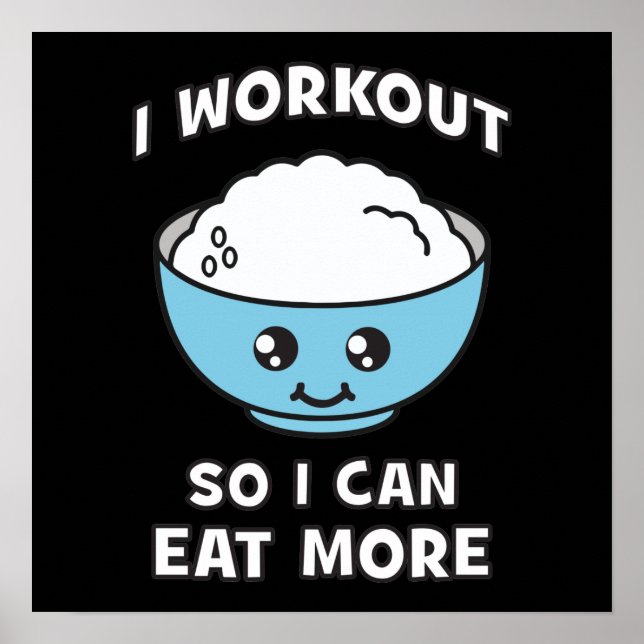 Affiche motivationnelle de l'entraînement (Devant)