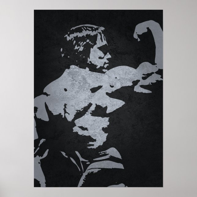 Affiche motivationnelle de l'entraînement (Devant)
