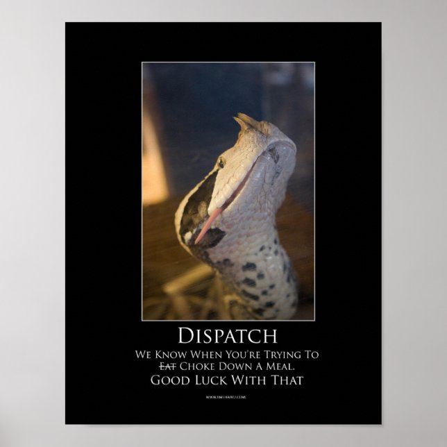Affiche motivationnelle de l'expédition (Devant)