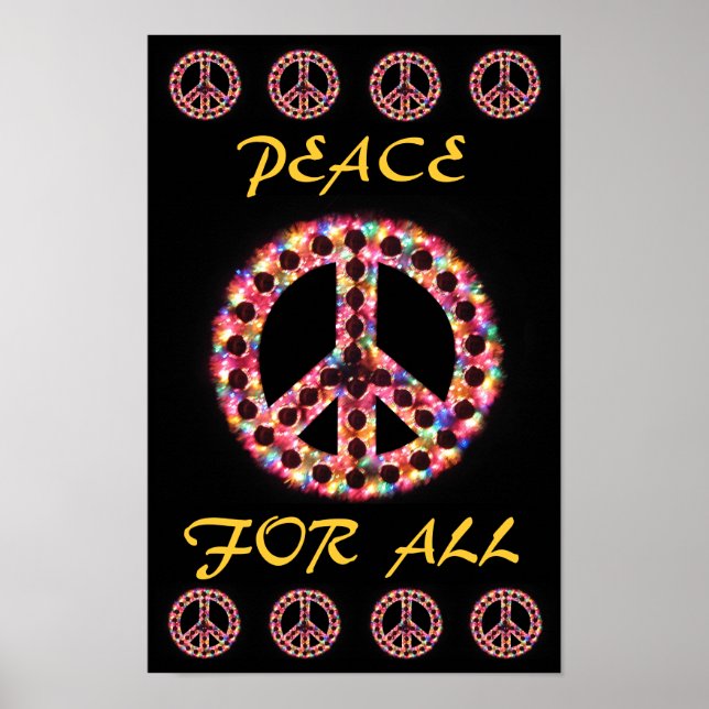 affiche multi-paix pour tous (Devant)