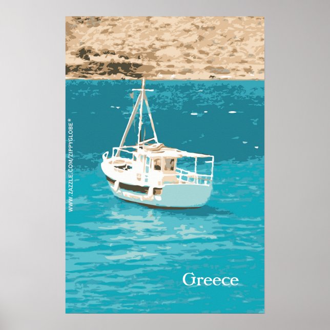 Affiche murale de Grèce (Devant)