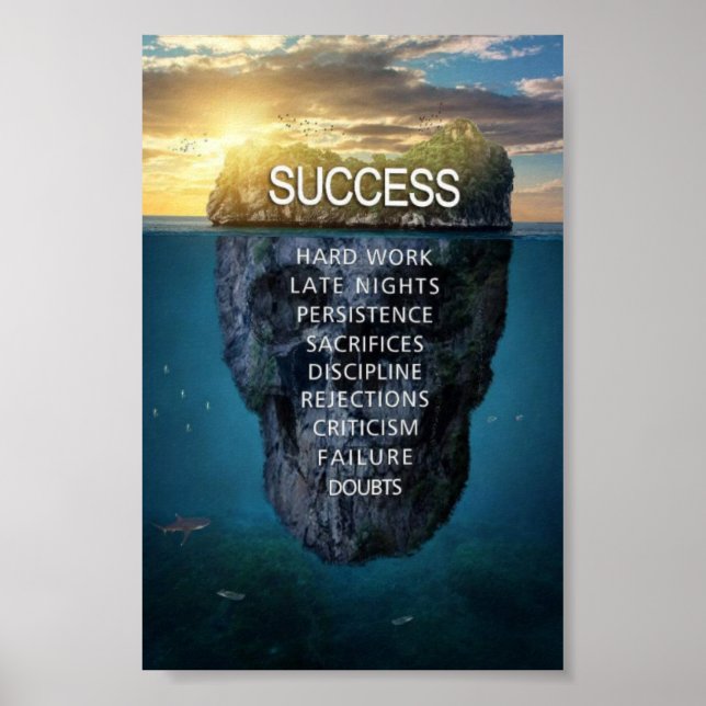 Affiche murale de succès (Devant)