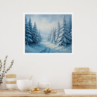 Affiche murale – Maison inspirée de la nature tran