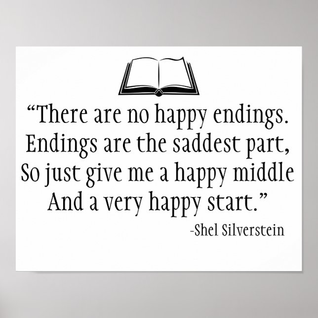 Affiche murale Shel Silverstein (Devant)
