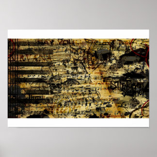 Affiche musicale.